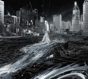 黑白科技动态壁纸合集，提升视觉效果的完美解决方案