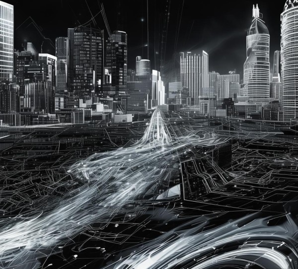 黑白科技动态壁纸下载合集，提升视觉效果的完美解决方案